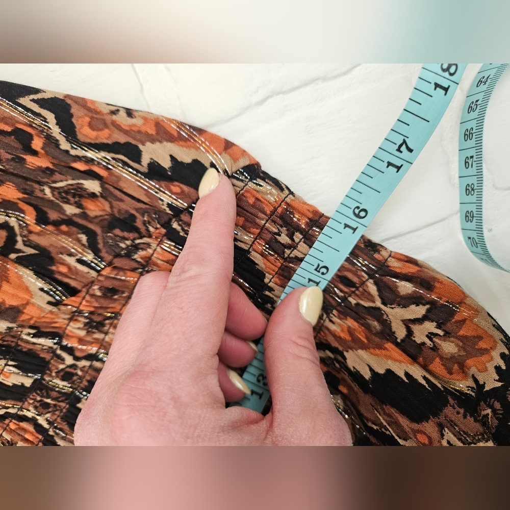 Ikat Dress With Metallic Thread - Picture 14 of 16